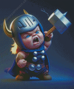 Baby Thor Marvel Diamond Paintings