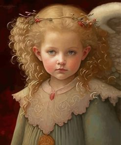 Blond Angel Girl Diamond Paintings