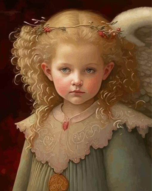 Blond Angel Girl Diamond Paintings