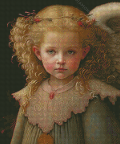 Blond Angel Girl Diamond Paintings