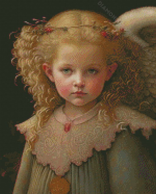 Blond Angel Girl Diamond Paintings