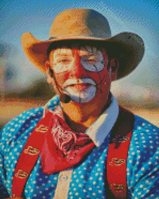 Bull Fighter Clown Diamond Paintings