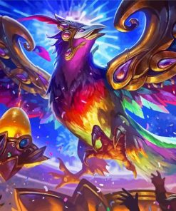 Colorful Anivia Bird Diamond Paintings