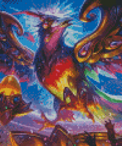 Colorful Anivia Bird Diamond Paintings