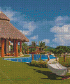 Cool Beach Villa Diamond Paintings