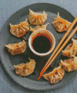 Cool Dumplings Diamond Paintings