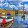 Cornwall Fishing Boats Diamond Paintings