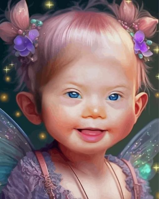 Down Syndrome Fairy Diamond Paintings