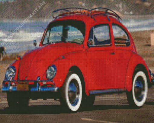 Vw Bug Diamond Paintings