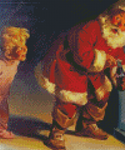 Santa Coke Diamond Paintings