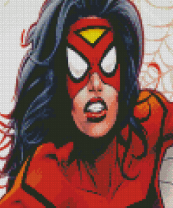 Spider Woman Diamond Paintings