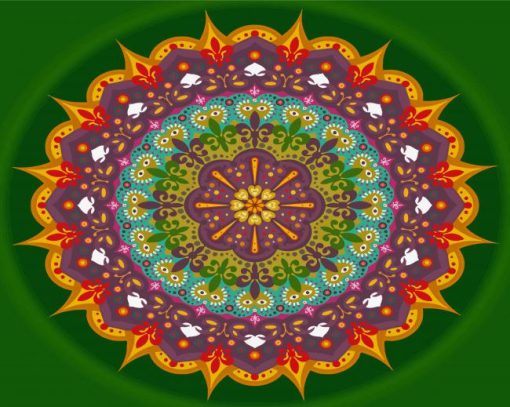 Sun Mandala Diamond Paintings