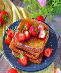 Tasty French Toast Diamond Paintings