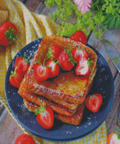 Tasty French Toast Diamond Paintings