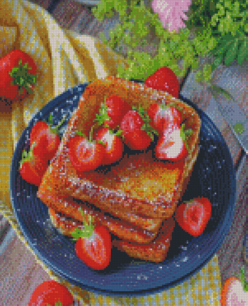 Tasty French Toast Diamond Paintings