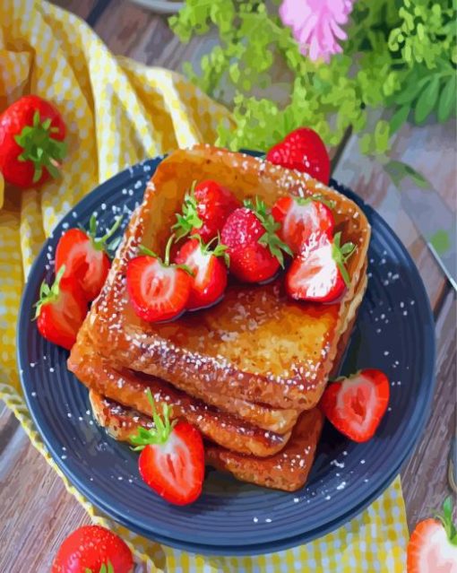 Tasty French Toast Diamond Paintings