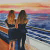 Teenager Sisters Diamond Paintings