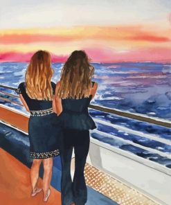 Teenager Sisters Diamond Paintings