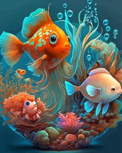 Tropical Fish Diamond Paintings