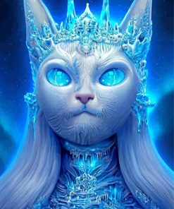 Weird Elf Cat Diamond Paintings