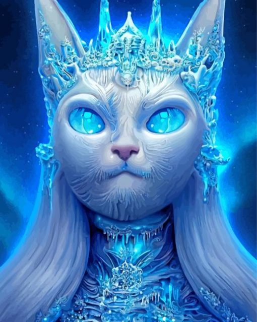 Weird Elf Cat Diamond Paintings