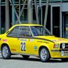 Yellow Opel Commodore Diamond Paintings