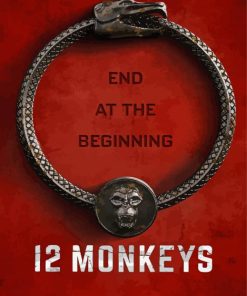 12 Monkeys Poster Diamond Paintings