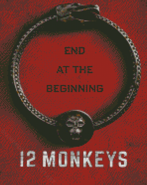 12 Monkeys Poster Diamond Paintings