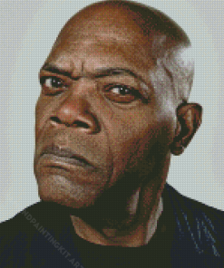 Actor Samuel L Jackson Diamond Paintings