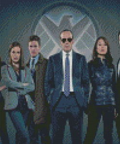 Agent Of Shield Diamond Paintings