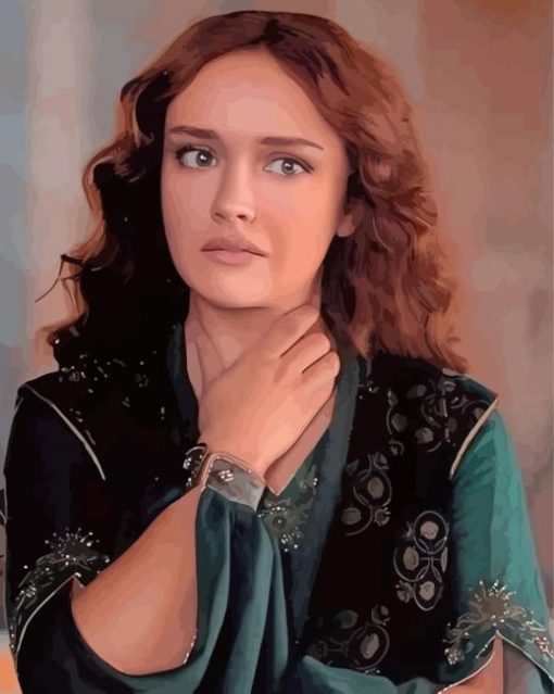 Alicent Hightower Actress Diamond Paintings