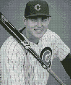 Anthony Rizzo In Black And White Diamond Paintings