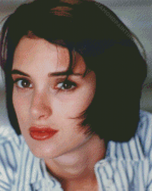 Young American Actress Winona Ryder Diamond Paintings