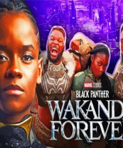 Black Panther Wakanda Movie Diamond Paintings