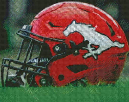 Calgary Stampeders Football Helmet Diamond Paintings