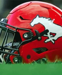 Calgary Stampeders Football Helmet Diamond Paintings