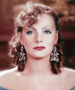 Classy Actress Greta Garbo Diamond Paintings