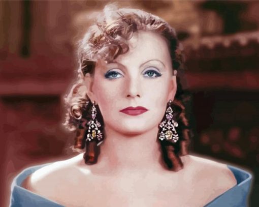 Classy Actress Greta Garbo Diamond Paintings