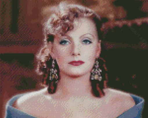 Classy Actress Greta Garbo Diamond Paintings