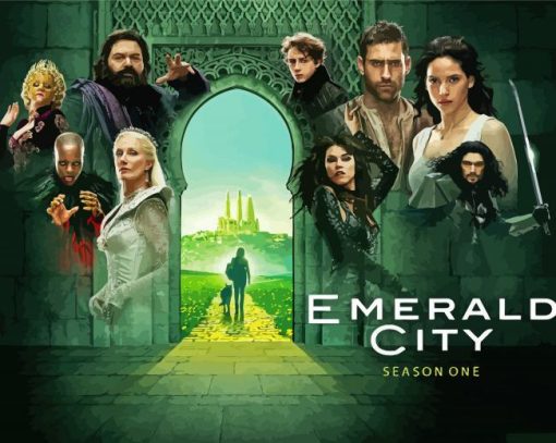 Emerald City Season 1 Poster Diamond Paintings