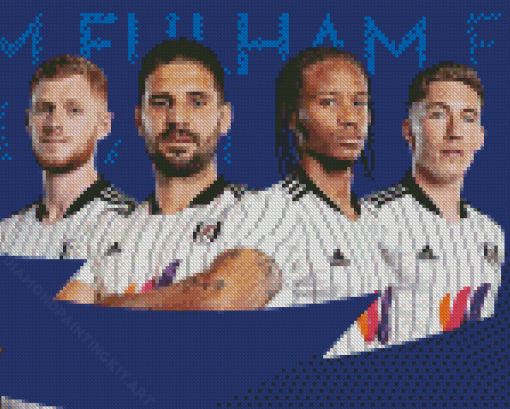 Fulham Football Players Diamond Paintings