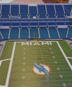 Hard Rock Stadium Diamond Paintings