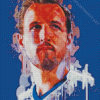 Harry Kane Splatter Diamond Paintings