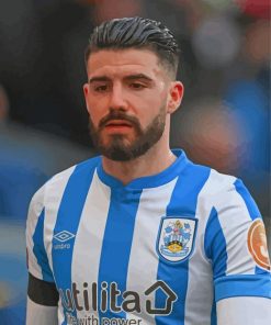 Huddersfield Town Pipa Player Diamond Paintings