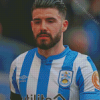 Huddersfield Town Pipa Player Diamond Paintings