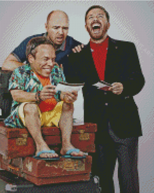 Idiot Abroad Comedy Serie Diamond Paintings