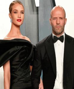 Jason Statham And Rosie Huntington Whiteley Diamond Paintings