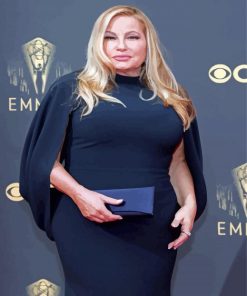 Jennifer Coolidge In Black Dress Diamond Paintings