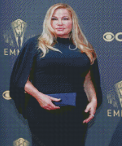 Jennifer Coolidge In Black Dress Diamond Paintings