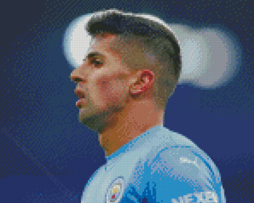 Joao Cancelo Side Profile Diamond Paintings